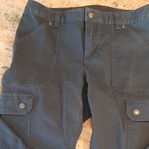 Duluth Trading Co. Navy Work Cargo Pants